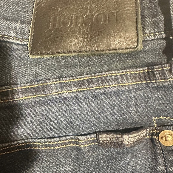 Hudson Jeans Men’s Blake Slim Straight Leg Designer Premium Dark Wash 34 - Picture 9 of 12